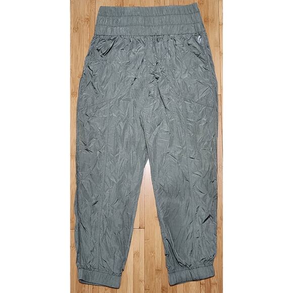 Free People Movement Jogger Large High Rise Way Home Relaxed Pants Sage Green - Picture 1 of 9